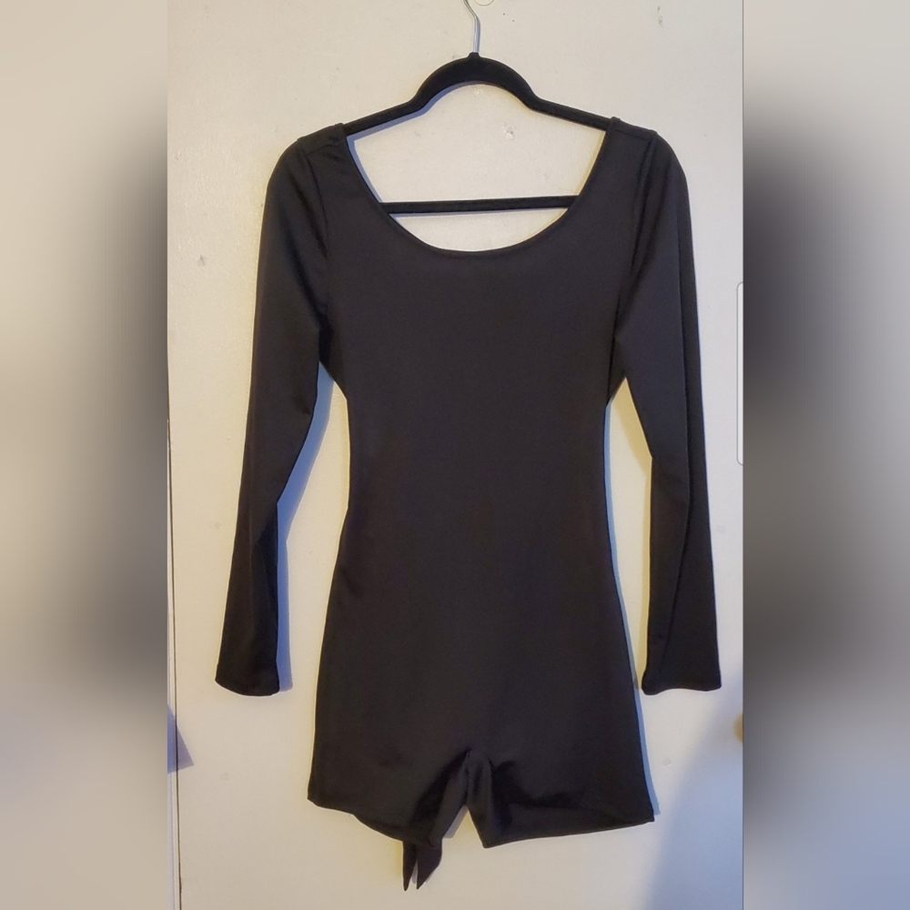 Elegant Black Long Sleeve Women's Top